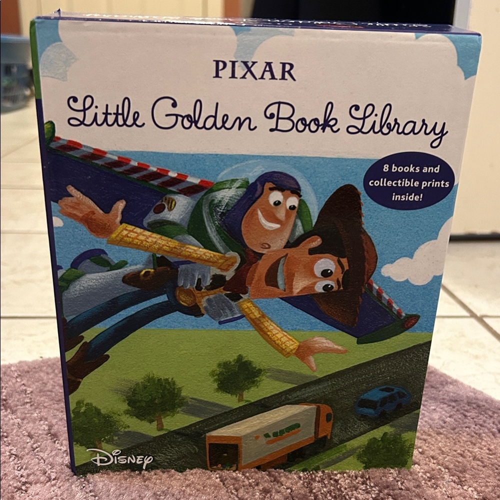 Pixar Little Golden Book Library - Set of 8 Books
